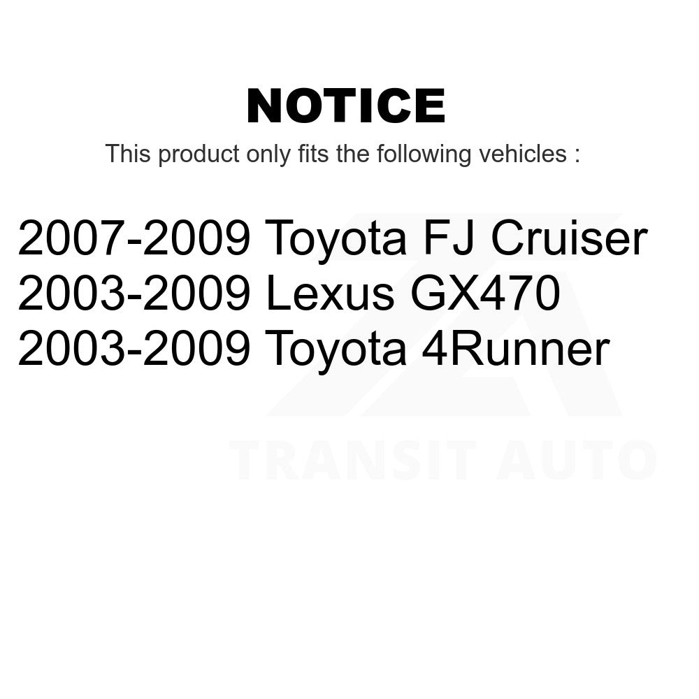Front Outer Steering Tie Rod End TOR-ES80378 For Toyota 4Runner FJ Cruiser Lexus GX470