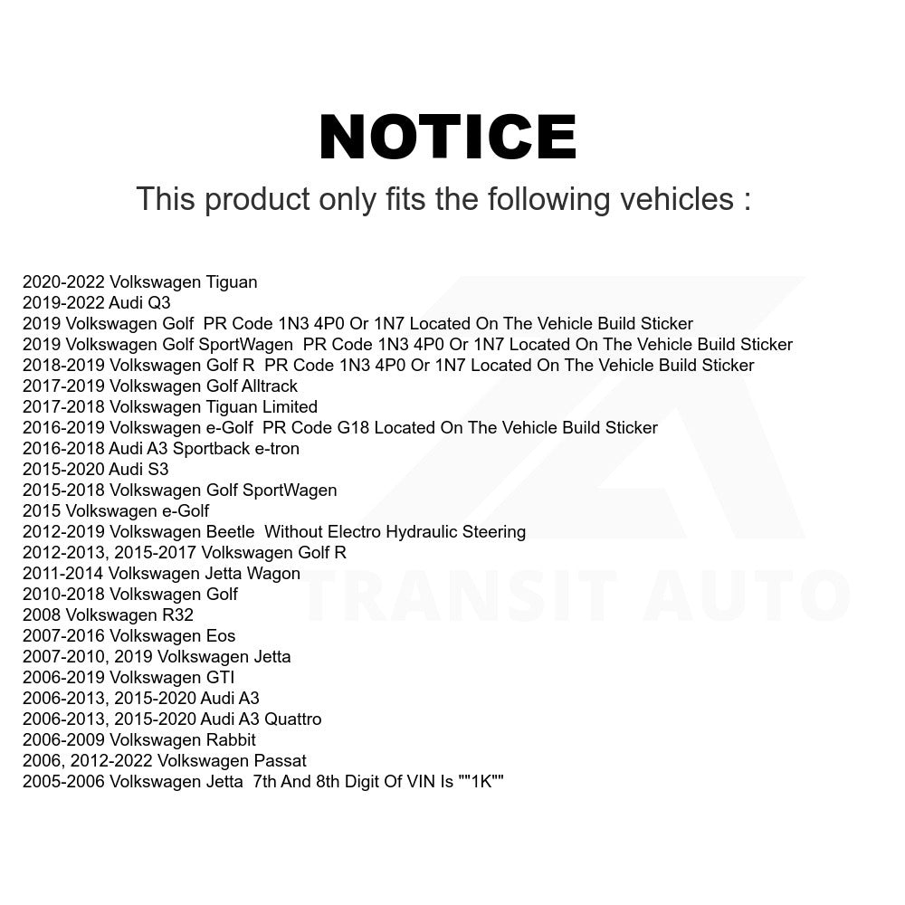 Left Outer Steering Tie Rod End TOR-ES80666 For Volkswagen Jetta Passat GTI Audi Beetle Golf A3 Eos Rabbit SportWagen Quattro Alltrack R e-Golf S3 Q3 Sportback e-tron Tiguan Limited R32
