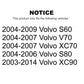 Front Inner Steering Tie Rod End TOR-EV800043 For Volvo XC90 S60 XC70 V70 S80