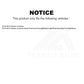 Front Inner Steering Tie Rod End TOR-EV801185 For Subaru Impreza