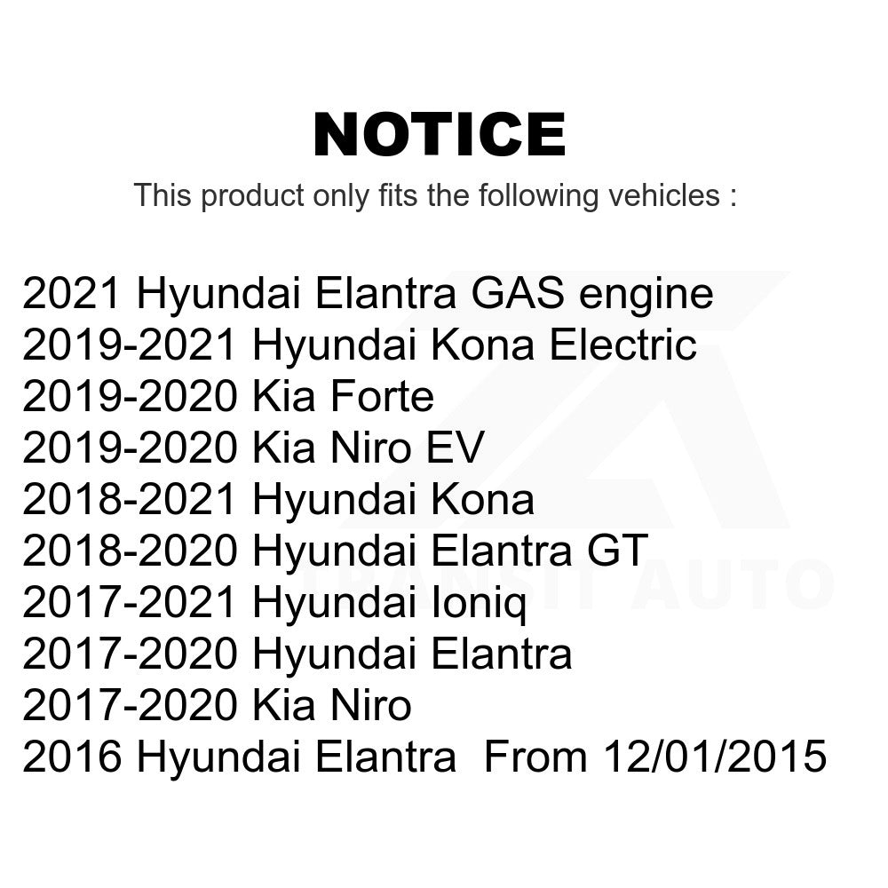 Inner Steering Tie Rod End TOR-EV801489 For Hyundai Elantra Kia Kona Forte Niro Ioniq GT EV Electric