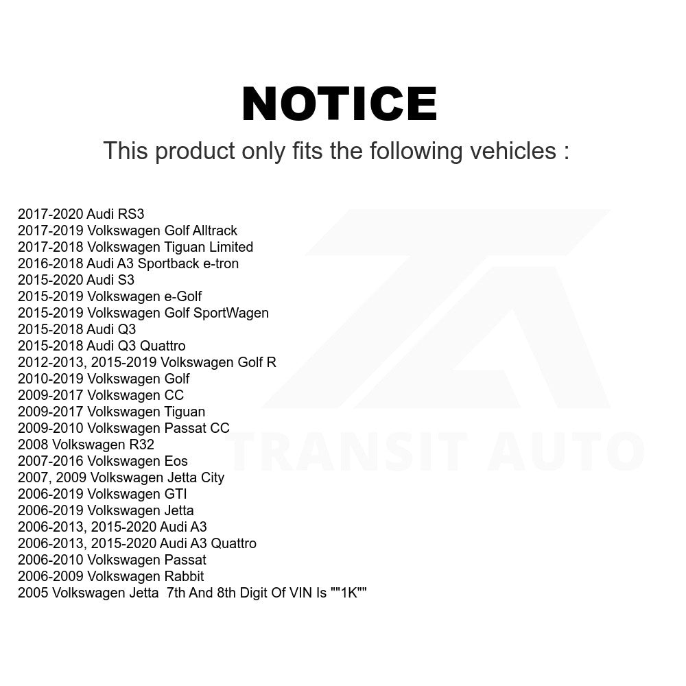 Inner Steering Tie Rod End TOR-EV80665 For Volkswagen Jetta Tiguan Audi GTI CC Golf Passat A3 Q3 Eos Rabbit SportWagen Quattro Alltrack R e-Golf S3 Sportback e-tron Limited R32 RS3 City