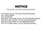To Frame Suspension Stabilizer Bar Bushing Kit TOR-K200216 For Jeep Dodge Journey Patriot Compass Caliber