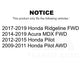 Rear To Frame Suspension Stabilizer Bar Bushing Kit TOR-K201420 For Honda Pilot Acura MDX Ridgeline