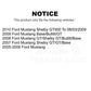 Front Lower Suspension Ball Joint TOR-K500033 For Ford Mustang