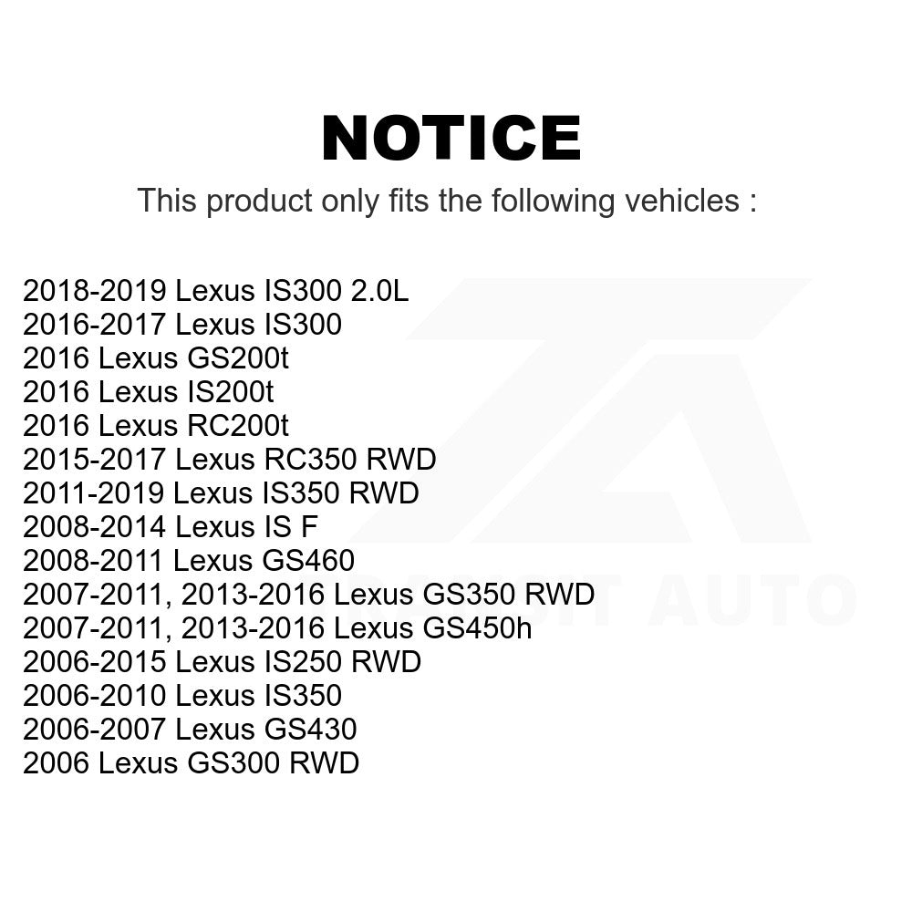 Front Left Lower Suspension Ball Joint TOR-K500124 For Lexus IS250 GS350 IS350 IS300 GS300 IS200t RC350 GS450h GS430 IS F RC200t GS460 GS200t