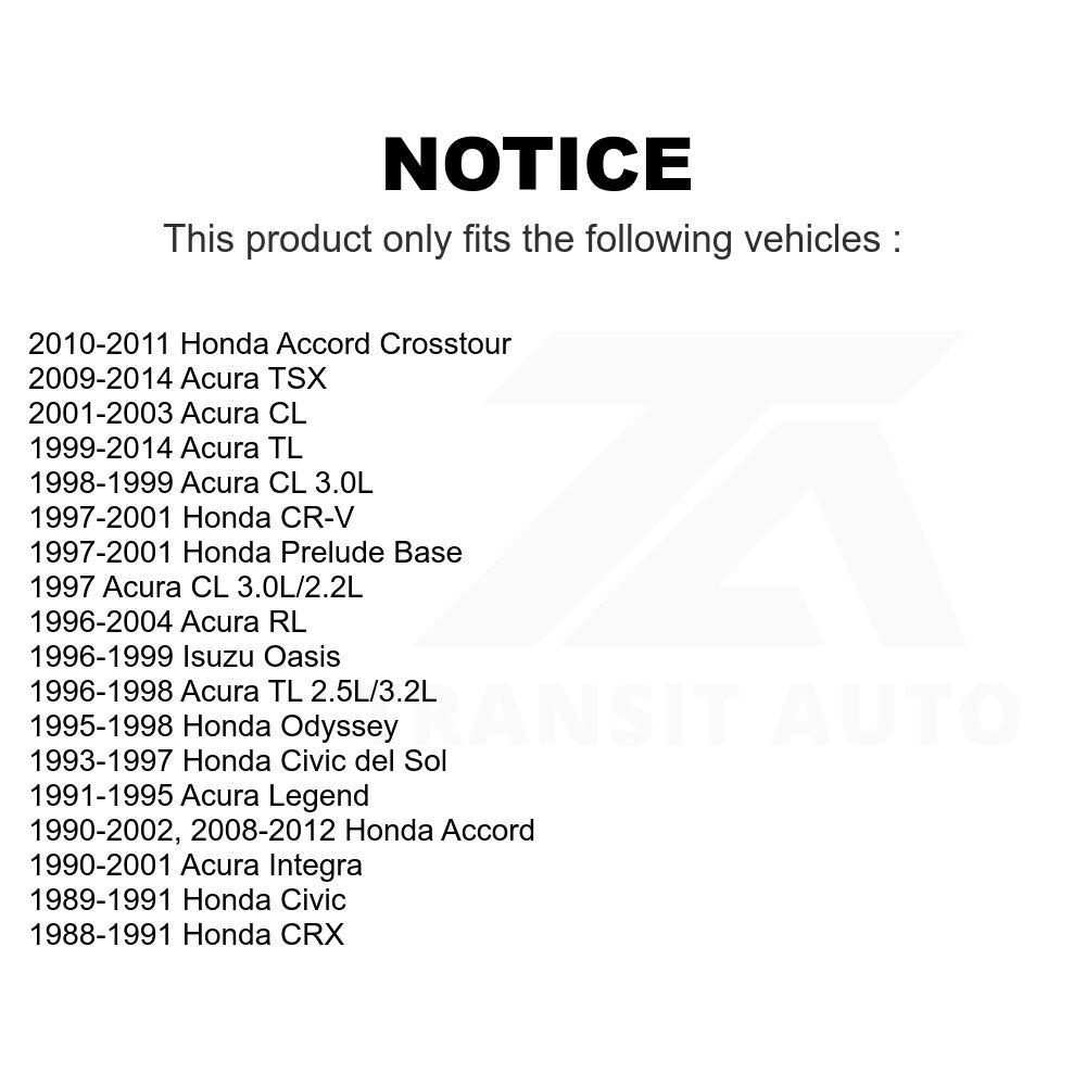 Upper Suspension Ball Joint TOR-K500128 For Honda Accord Acura TL CR-V TSX Integra CL RL Civic Crosstour del Sol Prelude Odyssey CRX Legend Isuzu Oasis