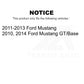 Front Lower Suspension Ball Joint TOR-K500313 For Ford Mustang
