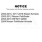 Rear Left Suspension Stabilizer Bar Link Kit TOR-K750037 For Nissan Pathfinder Armada INFINITI QX56