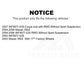 Front Left Suspension Stabilizer Bar Link Kit TOR-K750101 For INFINITI G35 Nissan 350Z