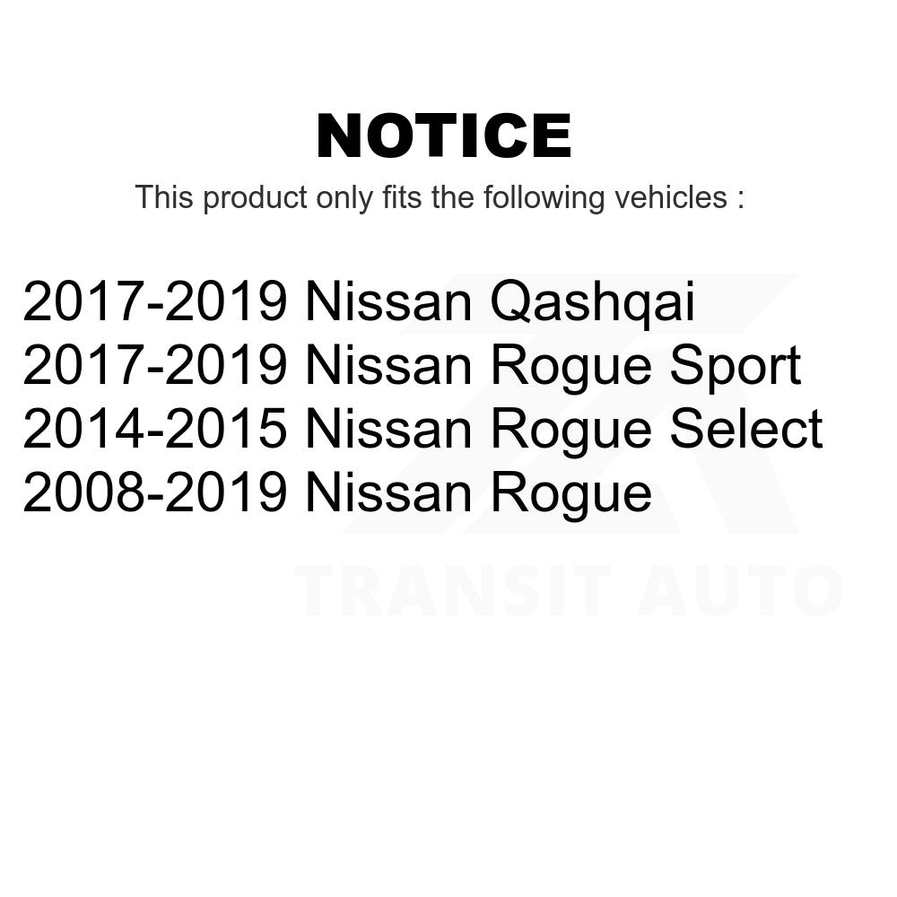 Rear Right Suspension Stabilizer Bar Link Kit TOR-K750354 For Nissan Rogue Sport Select Qashqai
