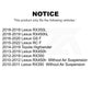 Right Suspension Stabilizer Bar Link Kit TOR-K750419 For Toyota Highlander Lexus RX350 RX450h RX350L RX450hL RC F GS