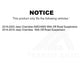 Rear Right Suspension Stabilizer Bar Link Kit TOR-K750712 For Jeep Cherokee With Off Road