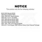 Rear Suspension Stabilizer Bar Link Kit TOR-K80101 For Ford Ranger F-150 Mazda B3000 B2300 B4000 B2500
