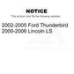 Rear Left Suspension Stabilizer Bar Link Kit TOR-K80246 For Lincoln LS Ford Thunderbird