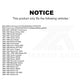Suspension Stabilizer Bar Link Kit TOR-K90130 For Ford Focus Nissan D21 Pickup Toyota Isuzu Tercel Rodeo Mazda 300ZX 280ZX Trooper Paseo Maxima Protege 323 720 Honda Passport Cressida 200SX Amigo GLC