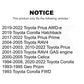 Front Lower Suspension Ball Joint TOR-K90309 For Toyota Corolla Prius RAV4 Celica Prime Geo Prizm AWD-e