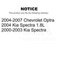 Front Suspension Stabilizer Bar Link Kit TOR-K90372 For Kia Spectra Chevrolet Optra