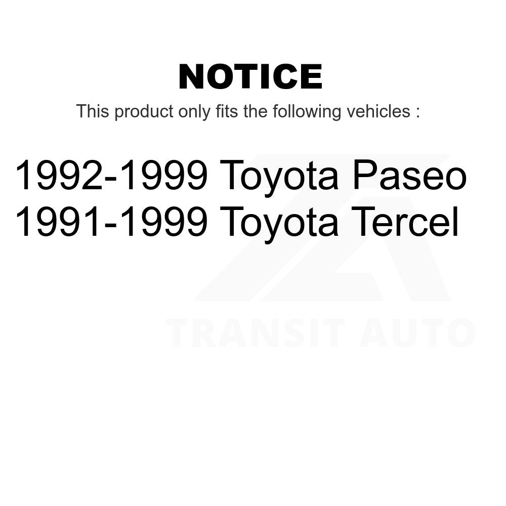 Front Right Lower Suspension Ball Joint TOR-K9741 For Toyota Tercel Paseo