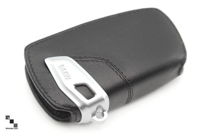 BMW Key Holder for BMW F15 X5, F16 X6 Accessories BMW OEM Premium Black Leather 