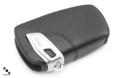 BMW Key Holder for BMW F15 X5, F16 X6 Accessories BMW OEM Premium Black Leather 
