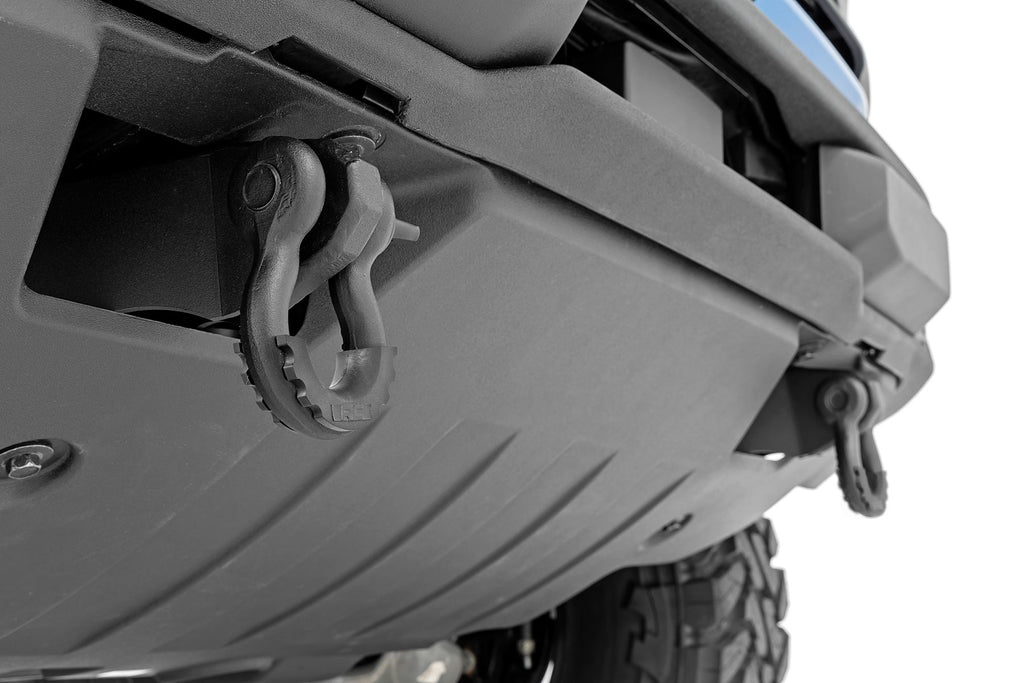 Tow Hook Brackets D Ring Combo Ford Bronco 4WD 2021 2023 SKU RCSRS172 MPN RS172 Too Fast Auto Parts