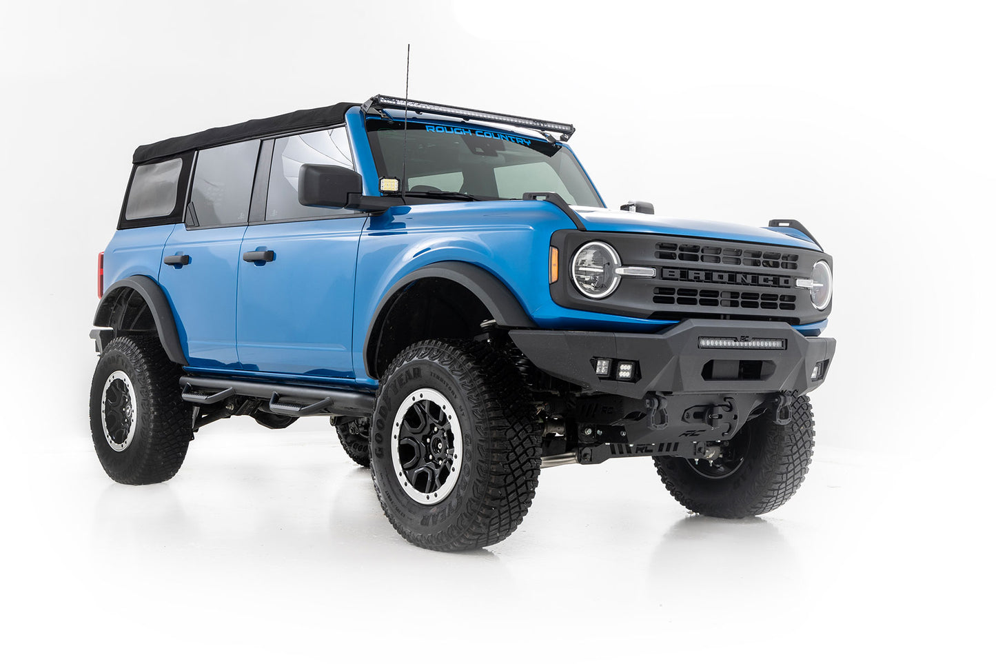 Nerf Steps | Wheel to Wheel | 4 Door | Ford Bronco 4WD (2021-2023)