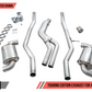 AWE Tuning 2020 Toyota Supra A90 Non-Resonated Touring Edition Exhaust - 5in Chrome Silver Tips