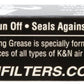K&N Sealing Grease - 1 oz