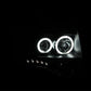 ANZO 2007-2014 Ford Expedition Projector Headlights w/ Halo Black | Too Fast Autoparts | Order Online | Canada & USA Shipping