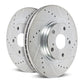 Power Stop 06-09 Pontiac Solstice Front Evolution Drilled & Slotted Rotors - Pair