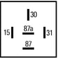Hella Timer Control 24V 5Pin 0900S Delay Off