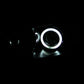 ANZO 2004-2008 Mazda 3 Projector Headlights w/ Halo Black (CCFL) | Too Fast Autoparts | Order Online | Canada & USA Shipping
