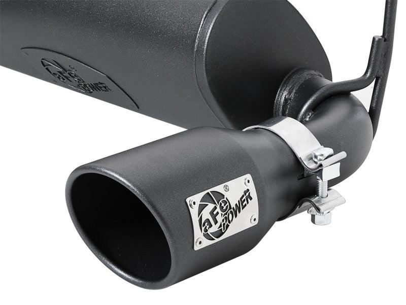 aFe Rebel Series 2.5in 409 SS Axle-Back Exhaust w/ Black Tips 2018+ Jeep Wrangler (JL) V6 3.6L | Too Fast Autoparts | Order Online