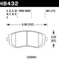 Hawk 03-05 WRX / 08 WRX D929 HP+ Street Front Brake Pads
