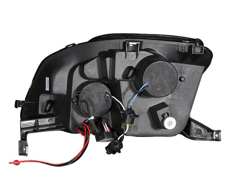 ANZO 1997-2001 Honda Prelude Projector Headlights w/ Halo Chrome w/ LED | Too Fast Autoparts | Order Online | Canada & USA Shipping