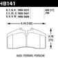 Hawk Audi/Porsche Rear AND ST-40 Performance Ceramic Street Brake Pads