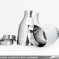 AWE Tuning Audi C7.5 A6 3.0T Touring Edition Exhaust - Quad Outlet Chrome Silver Tips