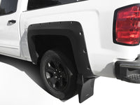 Bushwacker 14-18 Chevrolet Silverado 1500 Trail Armor Rear Mud Flaps (Fits Pocket Style Flares)