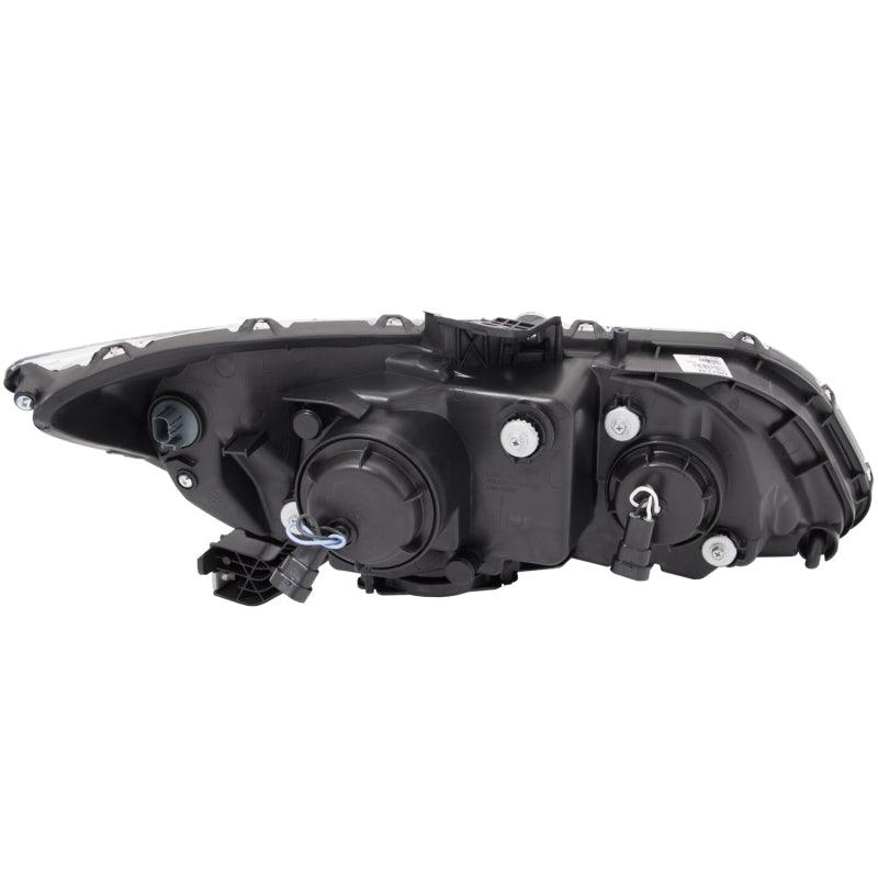 ANZO 2012-2015 Honda Civic Projector Headlights w/ U-Bar Black | Too Fast Autoparts | Order Online | Canada & USA Shipping