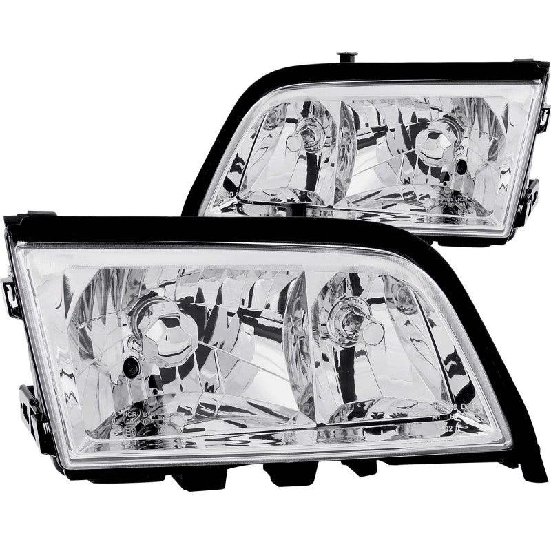 ANZO 1994-2000 Mercedes Benz C Class W202 Crystal Headlights Chrome | Too Fast Autoparts | Order Online | Canada & USA Shipping