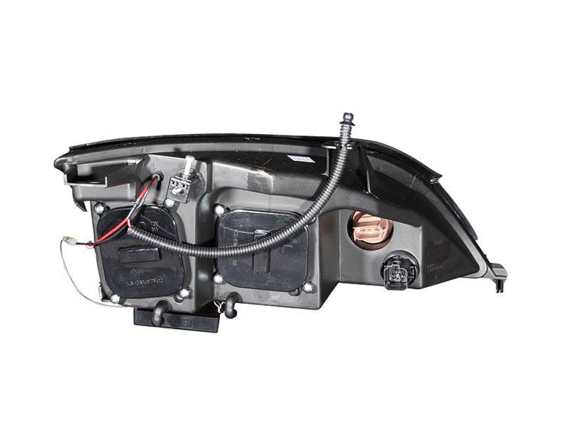 ANZO 2005-2007 Ford Focus Projector Headlights w/ Halo Black | Too Fast Autoparts | Order Online | Canada & USA Shipping