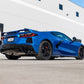 Corsa 2020-25 Corvette C8 3in Valved Cat-Back 4.5in Pol Quad Tips - Fits Factory Perf Exhaust w/ AFM