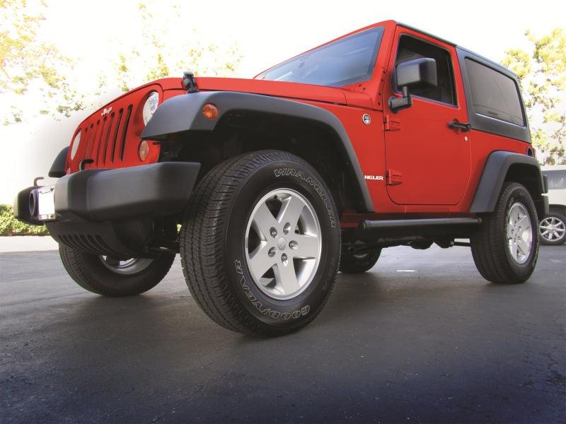 AMP Research 2007-2017 Jeep Wrangler JK 2 Door PowerStep - Black | Too Fast Autoparts | Order Online