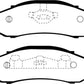 EBC 97-99 Jeep Cherokee 2.5 82mm High Rotors Yellowstuff Front Brake Pads
