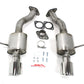 JBA 11-20 Dodge Durango 5.7L 409SS Dual Rear Exit Axle Back Exhaust