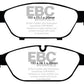 EBC 12+ Audi A6 Quattro 3.0 Supercharged Redstuff Front Brake Pads