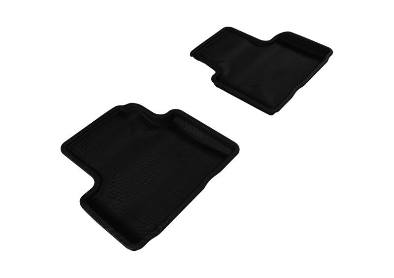 3D MAXpider 2007-2015 Infiniti Q40/G35/37 Kagu 2nd Row Floormats - Black | Too Fast Autoparts | Order Online