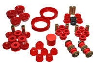 Energy Suspension 90-93 Honda Accord/Odyssey Rouge Hyper-Flex Master Bushing Set