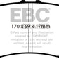 EBC 07-13 Acura MDX 3.7 Greenstuff Front Brake Pads